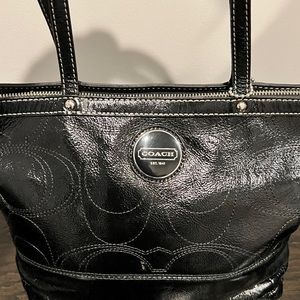 Black Coach Tote bag
